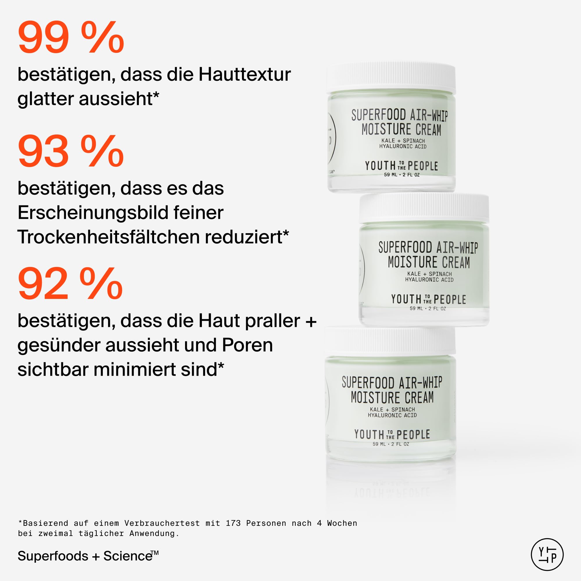 Youth To The People Air-Whip Creme, leichtes Feuchtigkeitsgel, 59ml