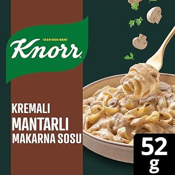 Knorr Kremalı Mantarlı Makarna Sosu 52 Gram