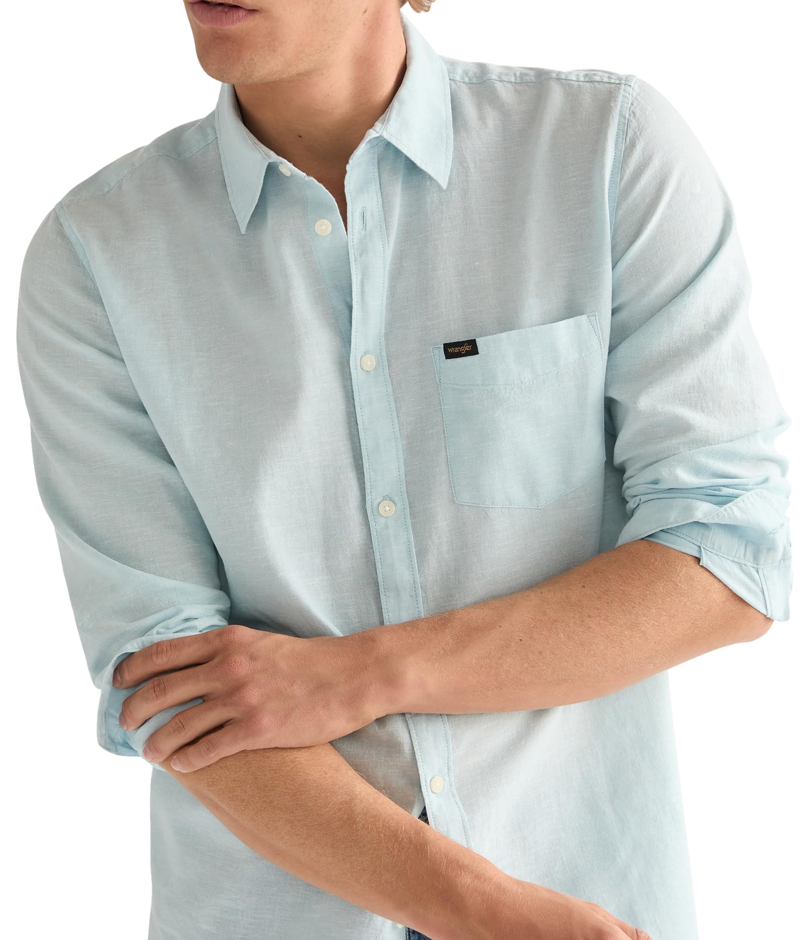 Wrangler 1 Pkt Shirt Camiseta Hombre (Pack de 1)