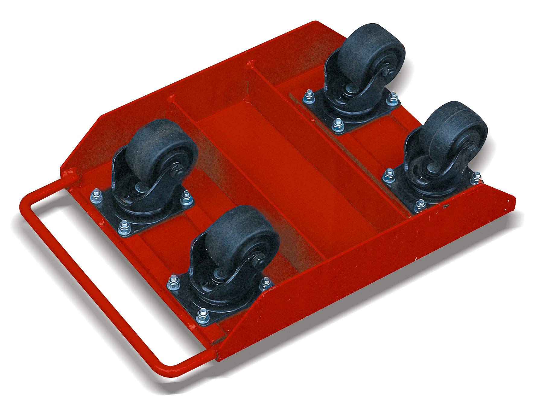 1t Industrial Skate with 4 Swivel Castors, Capacity: 1000 kg