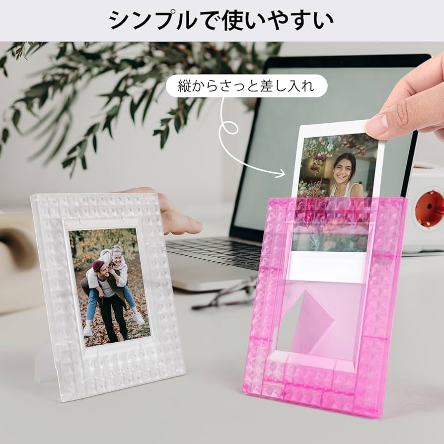 Amazon.co.jp: HIYQIN ミニフォトフレーム、チェキ フォト