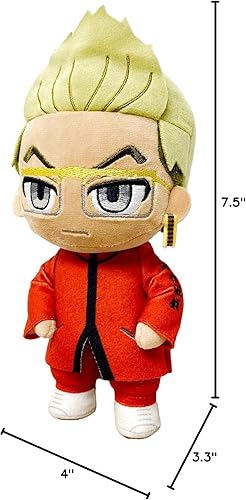 Miniatura 4 de Great Eastern Entertainment Tokyo Revengers - Kisaki Tetta Tenjiku Ver. Peluche de 7.5 pulgadas de alto
