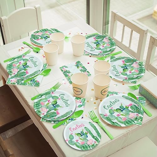 Vista 149 de gisgfim 96 Pcs Thanksgiving Fall Plates and Napkins Party Supplies Autumn Leaves Tableware Set Thanksgiving Pumpkin Maple Party Decorations Favors