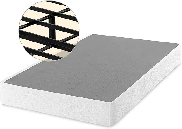 ZINUS 9 Inch Metal Smart Box Spring, Mattress Foundation, Strong Metal Frame, Easy Assembly, Twin