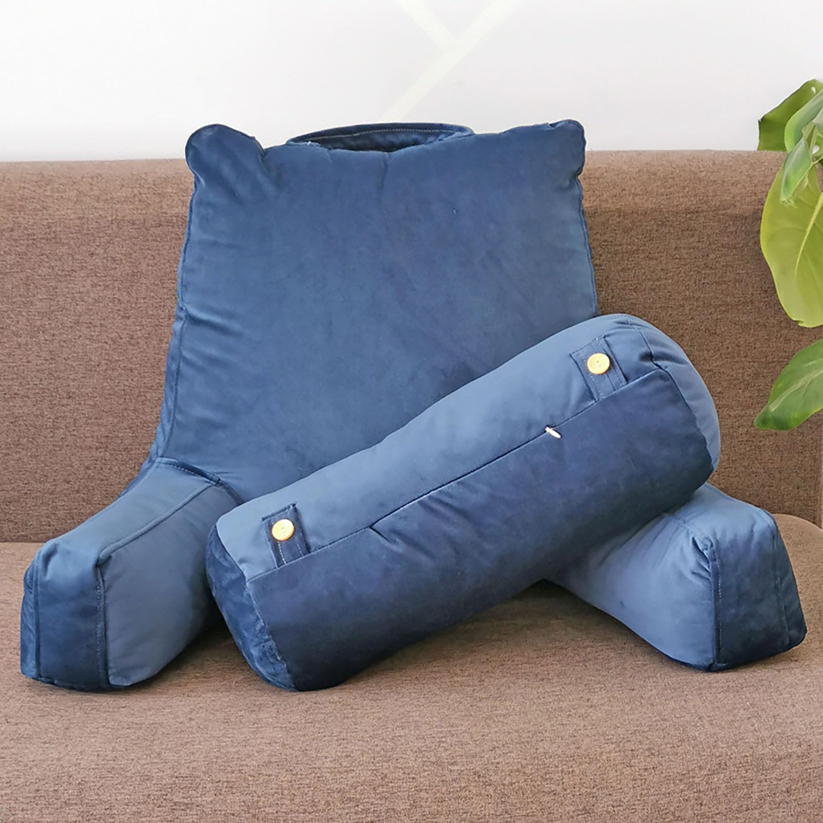 Coussin de dossier de jeu haut de gamme avec oreiller de lecture doux et durable