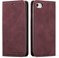 Vista 17 de Forwenw - Funda de piel con tapa para iPhone