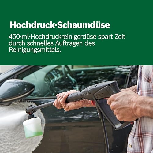 Bosch Home and Garden Bosch Hochdruckreiniger UniversalAquatak 135 (3-in-1-Düse, Schaumdüse, transparenter Wasserfilter, Hochdruckpistole, 7 m Schlauch, 5 m Kabel, 1900 Watt) - 6
