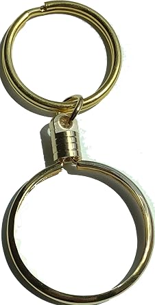 Recovery Mint Gold Keychain AA Medallion Holder For Tri-Plate Chips