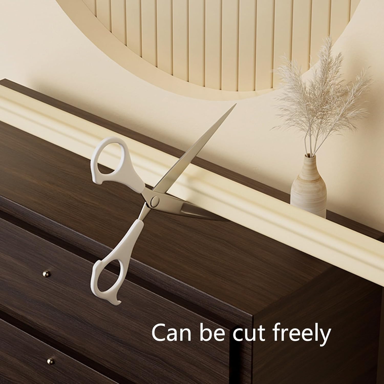 Extra Thick Furniture Table Edge Protectors Foam, Soft Protective Foam Cushion, Wide Edge Protector Strip, for Metal Frame Desk Counter Sharp Corners(Beige,6M)