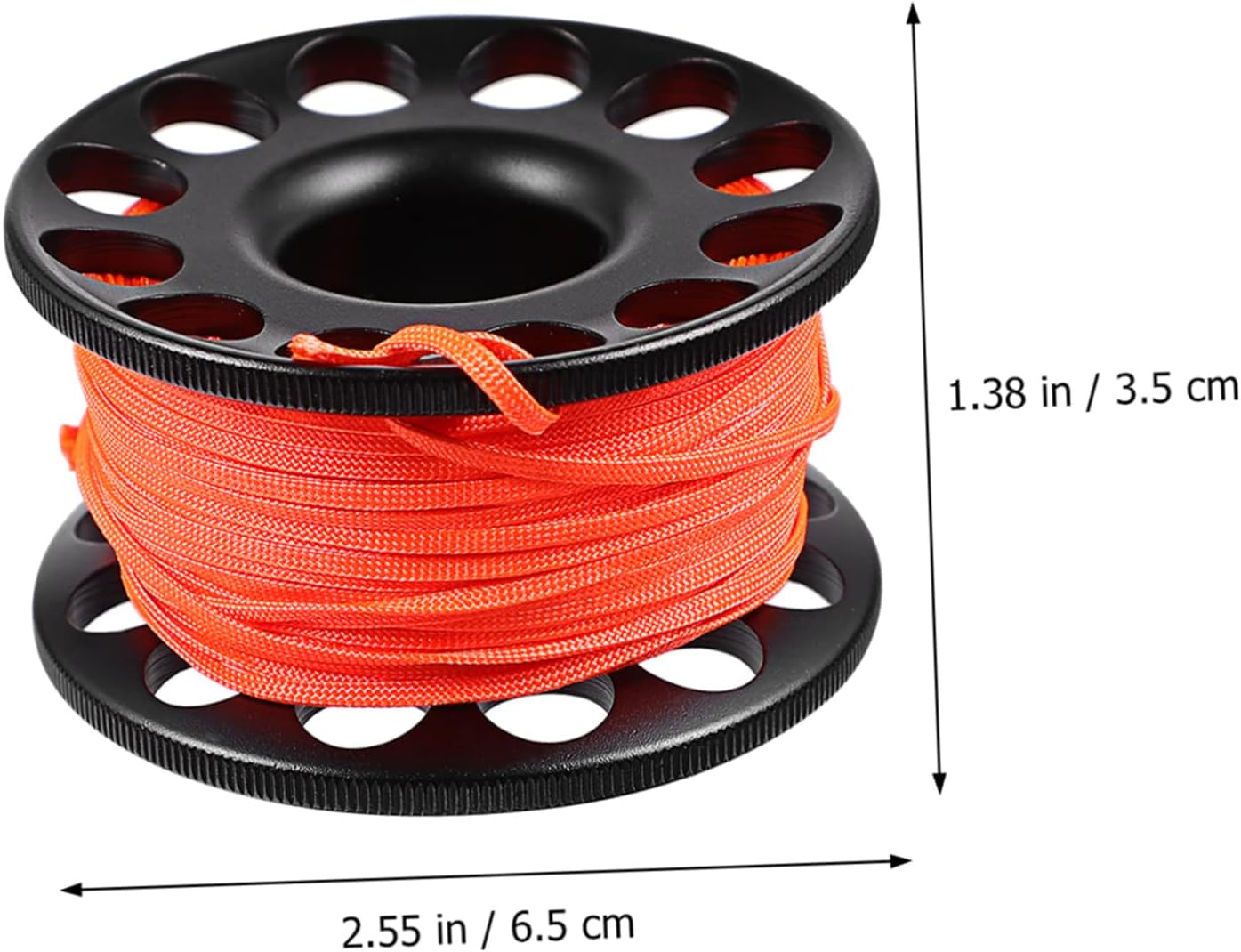 BESPORTBLE Scuba Diving Spool Durable Underwater Reel with Sturdy Snap Clip for Guideline Use for Mapping Search