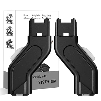 Upper Adapter Accessories Compatible with UPPAbaby Vista, Vista V2, Vista V3 Strollers/Bassinet, Toddler Sea, Infant Car Seats Aria, Mesa V2, Mesa Max Not Compatible with Other Models