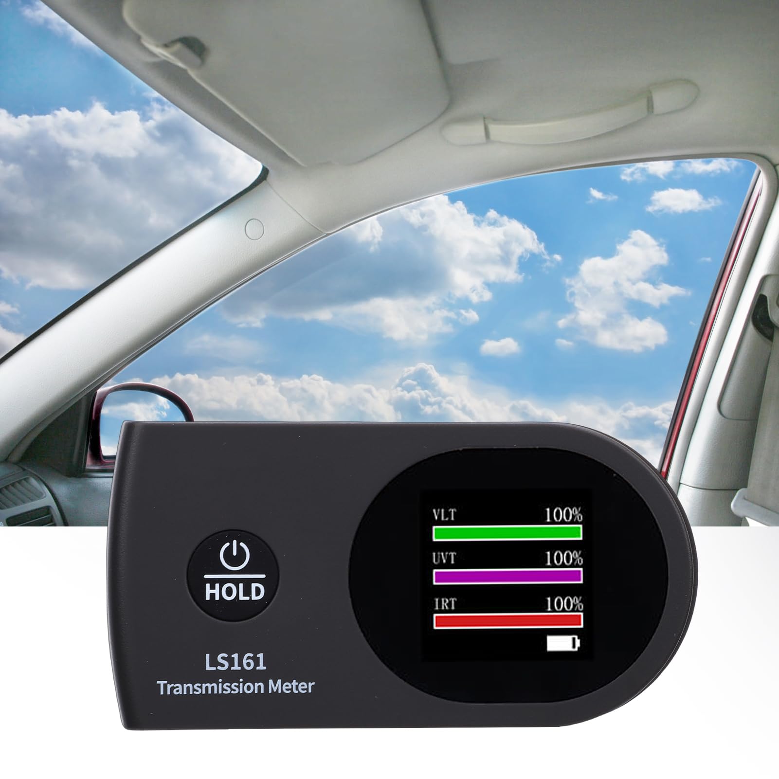 Irfora Data Hold Light Meter with Compact Design