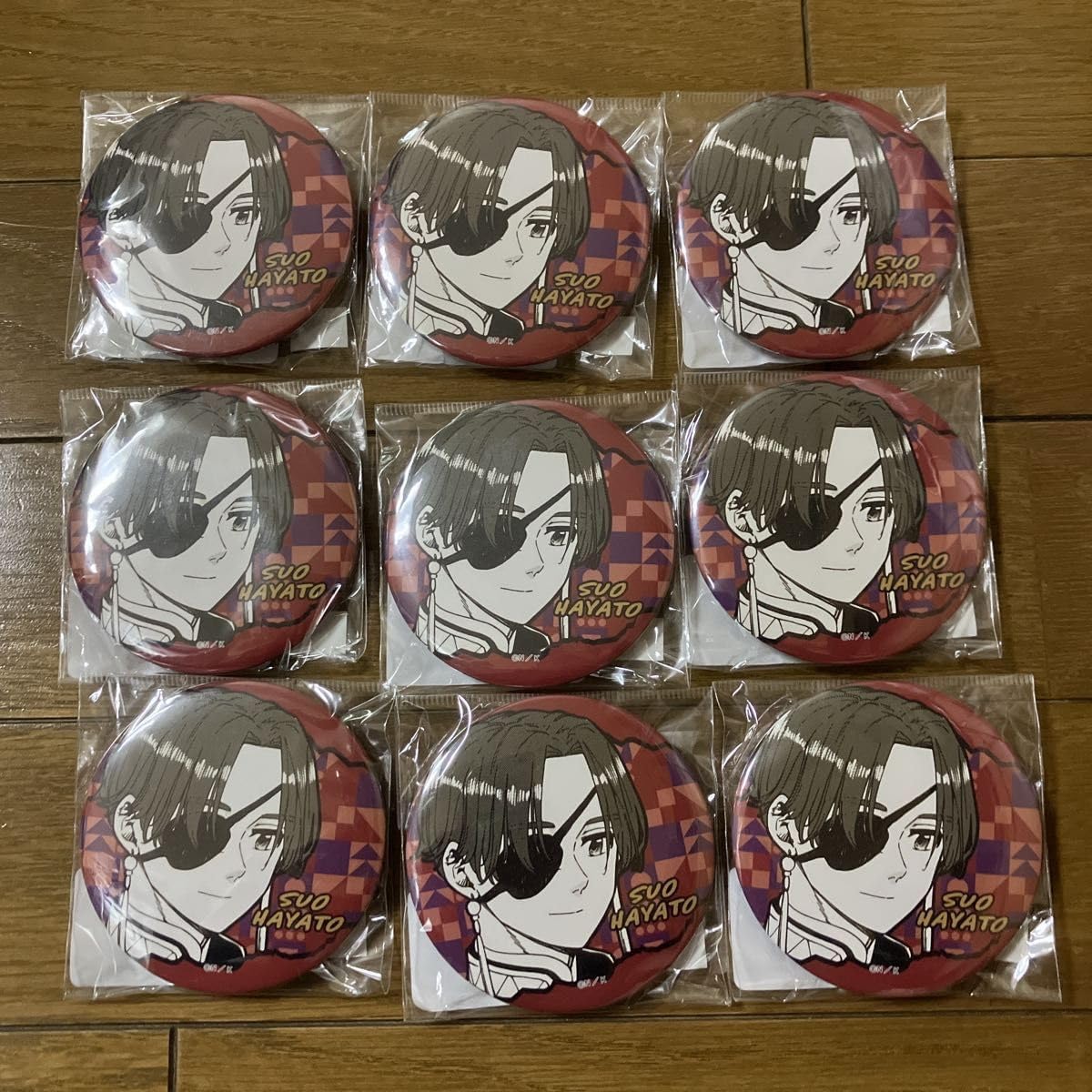 WINDBREAKER ウィンブレ ナムコ 缶バッジ キャラばんちょうこう