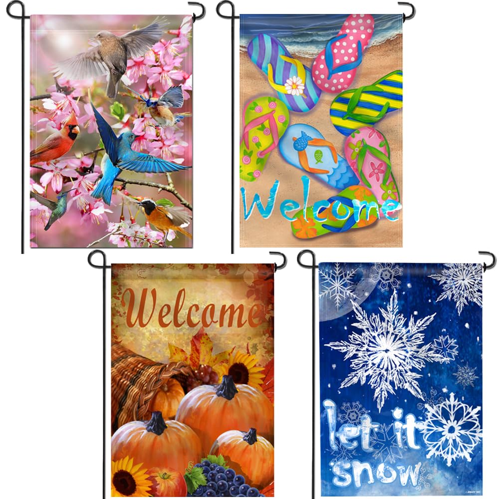 Amazon.com : Anley Double Sided Premium Garden Flag, Seasonal
