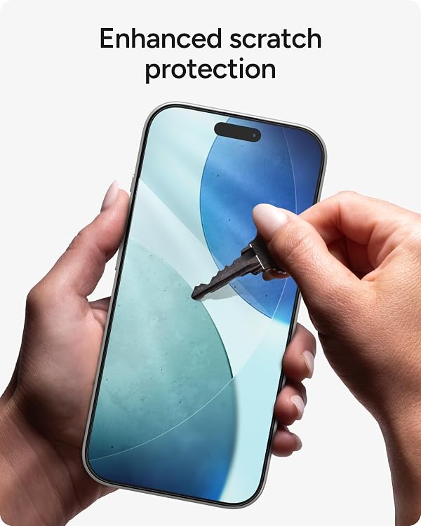 ZAGG Glass Elite Screen Protector for iPhone 17-5X Stronger Tempered Glass, ClearPrint Technology for Smudge Free Clarity, Smooth Feel, Full Coverage, InvisibleShield, Easy Two-Step Installation by ZAGG - Used condition - Image 4