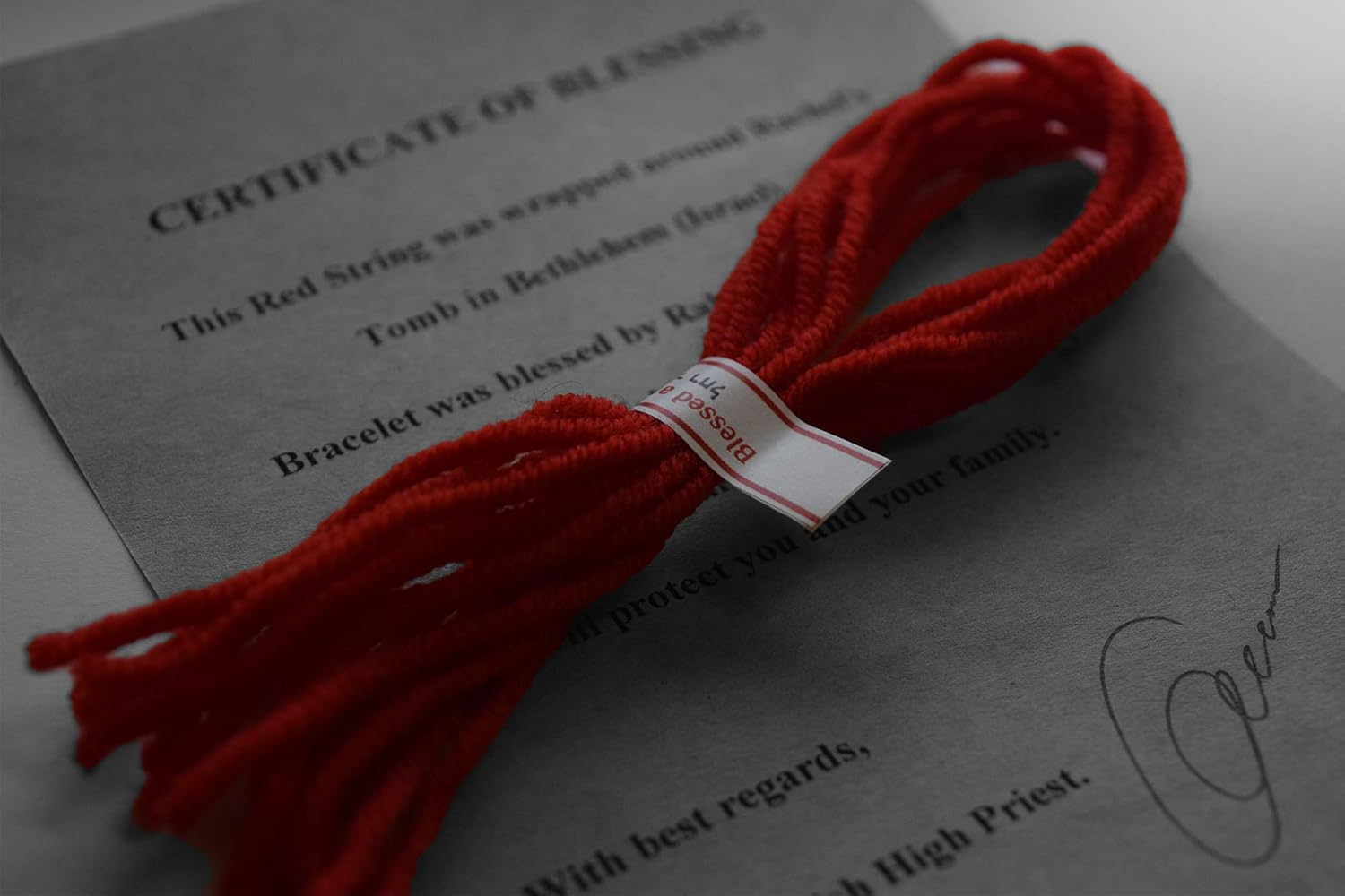 Seven-first 10 pcs Original Kabbalah Red String Protection Bracelet from Evil Eye Blessed in Israel - Image 5