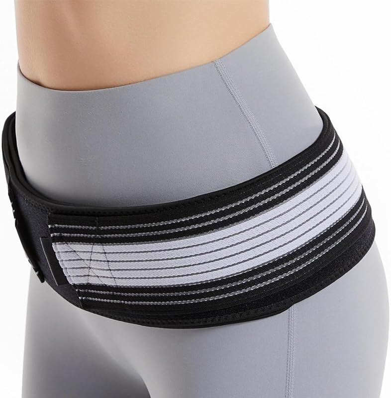 SUJAYU Back Brace for Lower Back Pain Women, Lower Back Brace Back Support Brace Back Support Belt for Women, Lumbar Support Brace Sacroiliac Belt Women Hip Brace for Women (Small)