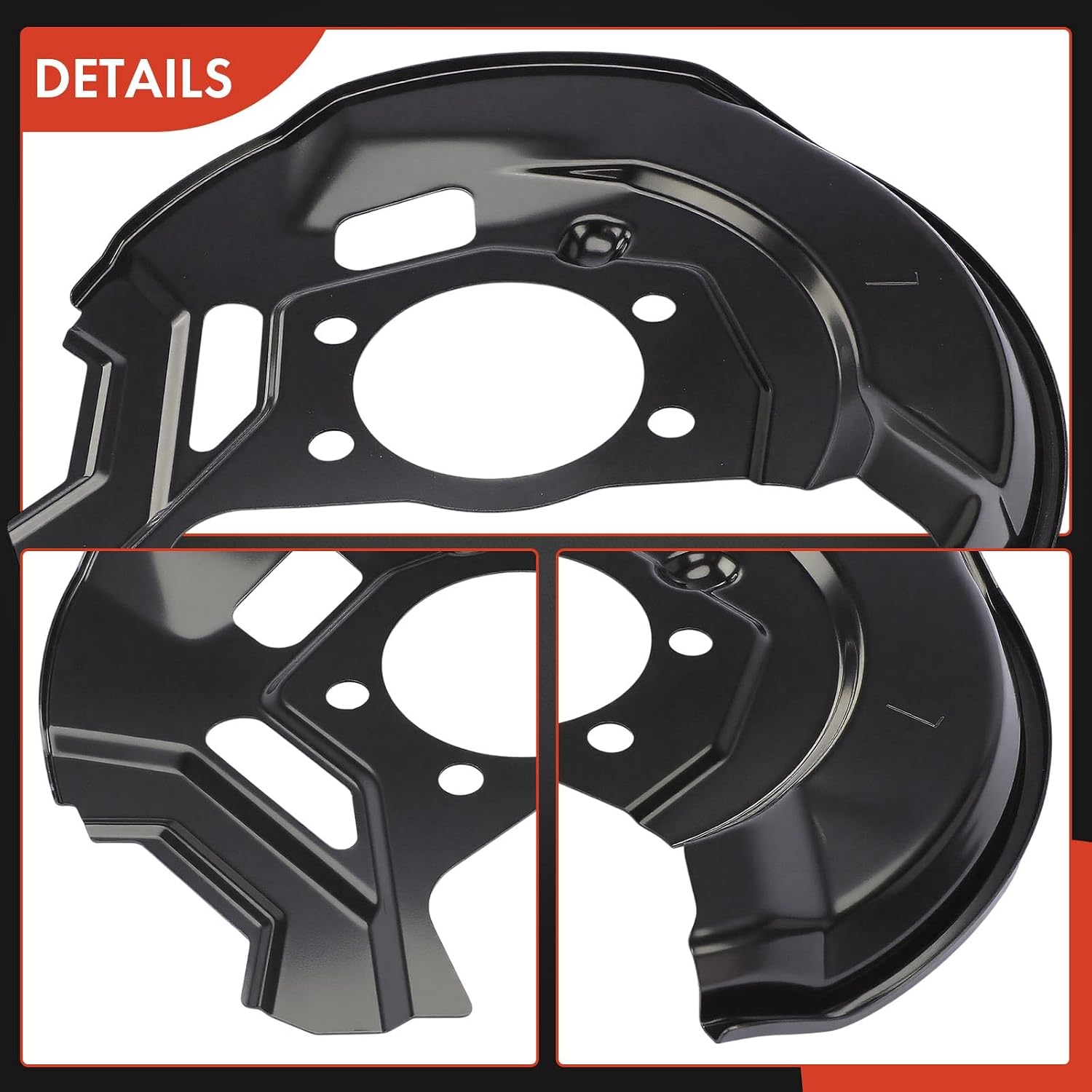 A-Premium Front or Rear Driver Side Brake Dust Shield Compatible with Nissan Models - Rogue 2010 2014-2020 2022, Qashqai 2018 2020, Rogue Sport 2017-2022, X-Trail XTrail 2022