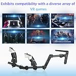 Gun Stock for Meta Quest 3, Compatible with VR Meta Quest 3s Controller Grips for Enhance Stability and Control Magnetic Stock Rifle Adapter (Black)