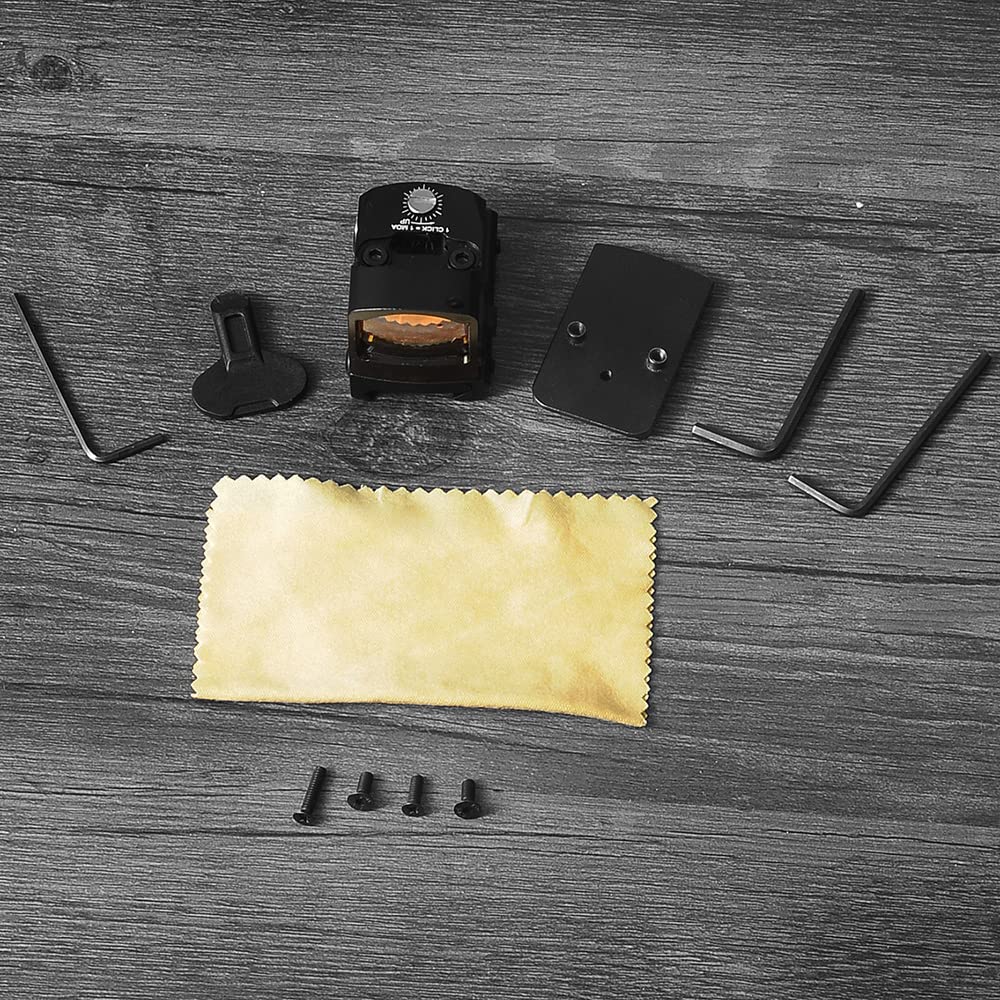 Paike Red DOT Sight 3.5 MOA Ottica Reflex Aperta Attacco 20mm