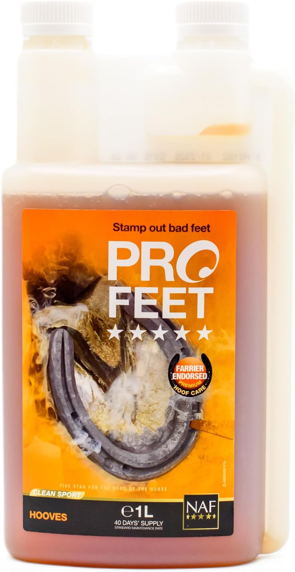 NAF Five Star PROFEET Liquid 1L โ Advanced Hoof Support for Horses โ Promotes...