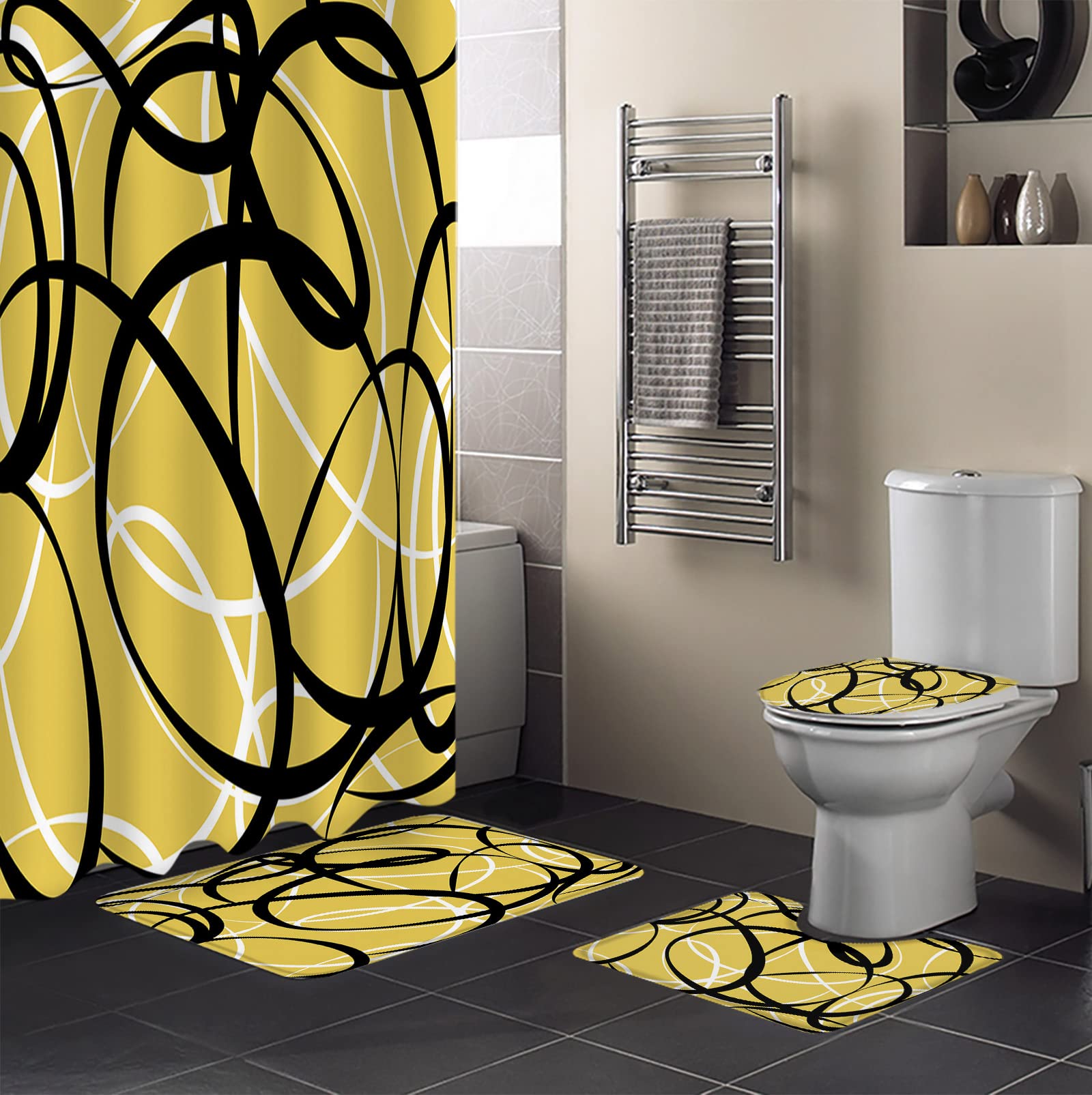 Yellow And Black Bathroom 14 Ideas For A Modern Black Bathroom | 34 St