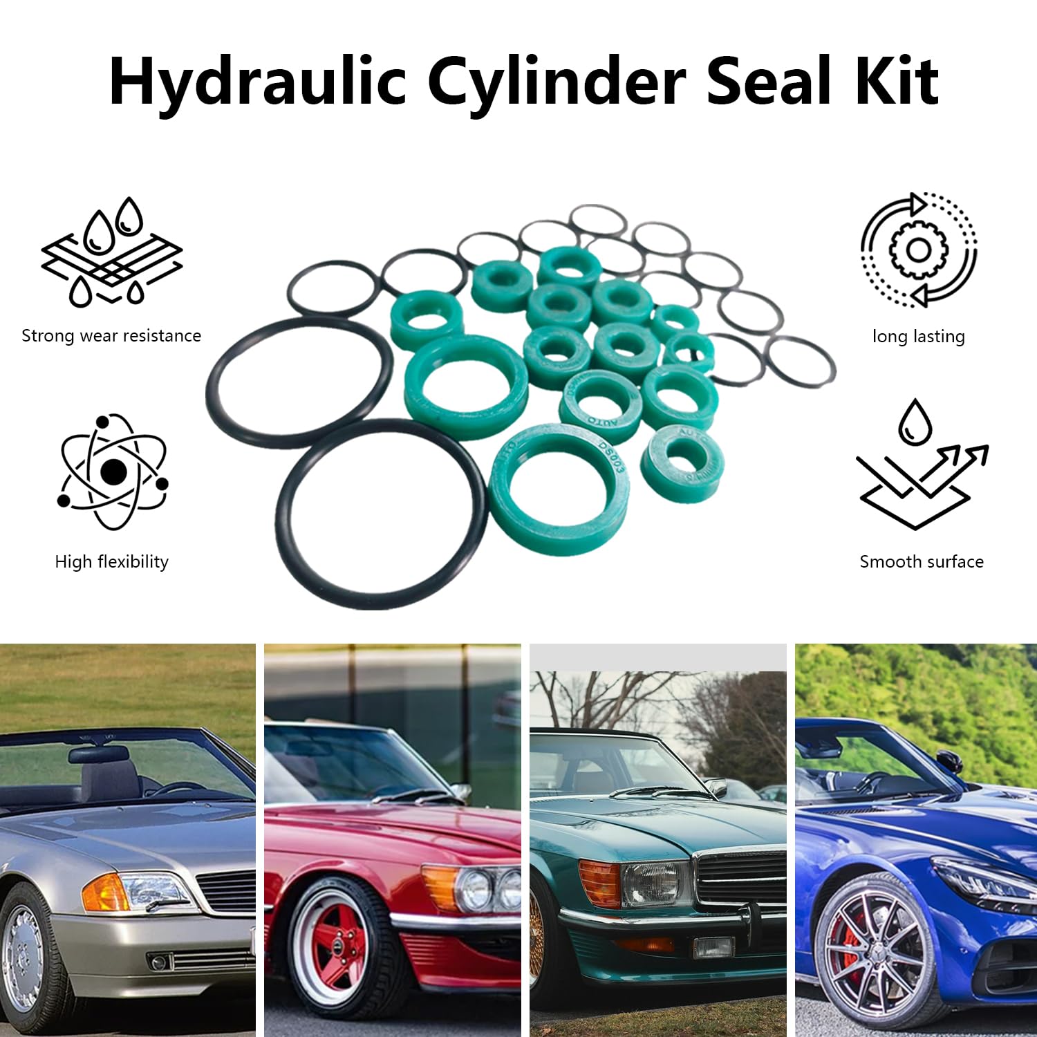 メルセデスベンツ SL コレクション R129 油圧シリンダ リビルドキット