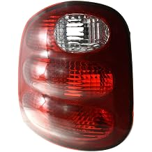 Tail Light Halogen Bulb Driver Side Red Lens Tail Lamp Left YL3Z13405AA 13414003 Compatible with Ford F150 Harley-Davidson Edition/Lariat/XL/XLT 2000-2003 & King Ranch 2001-2003