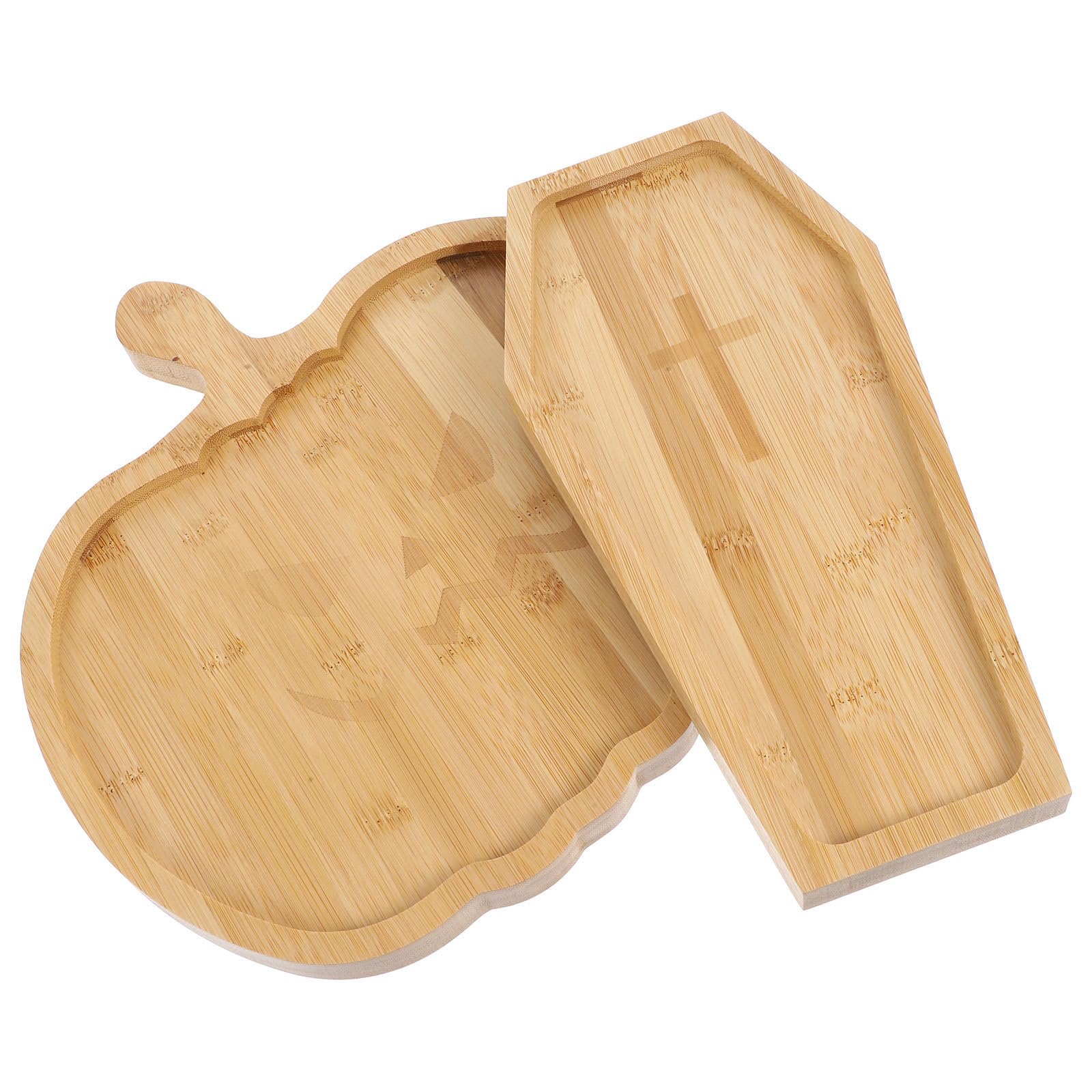 Plateau en bois de citrouille pour vos buffets et grands repas