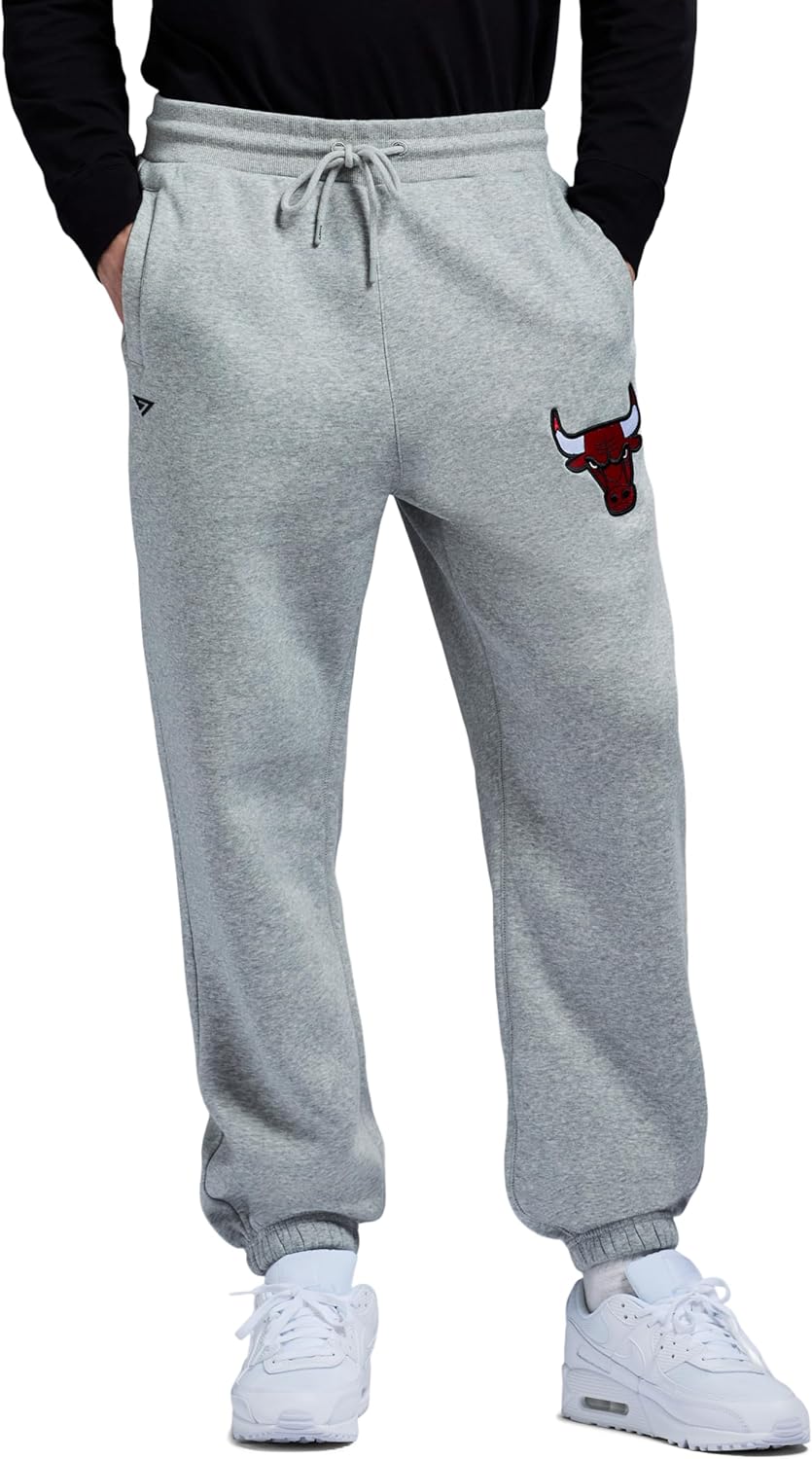 Game 7 x NBA Officially Licensed Men's Casual Jogger Fleece Sweatpants with Pockets