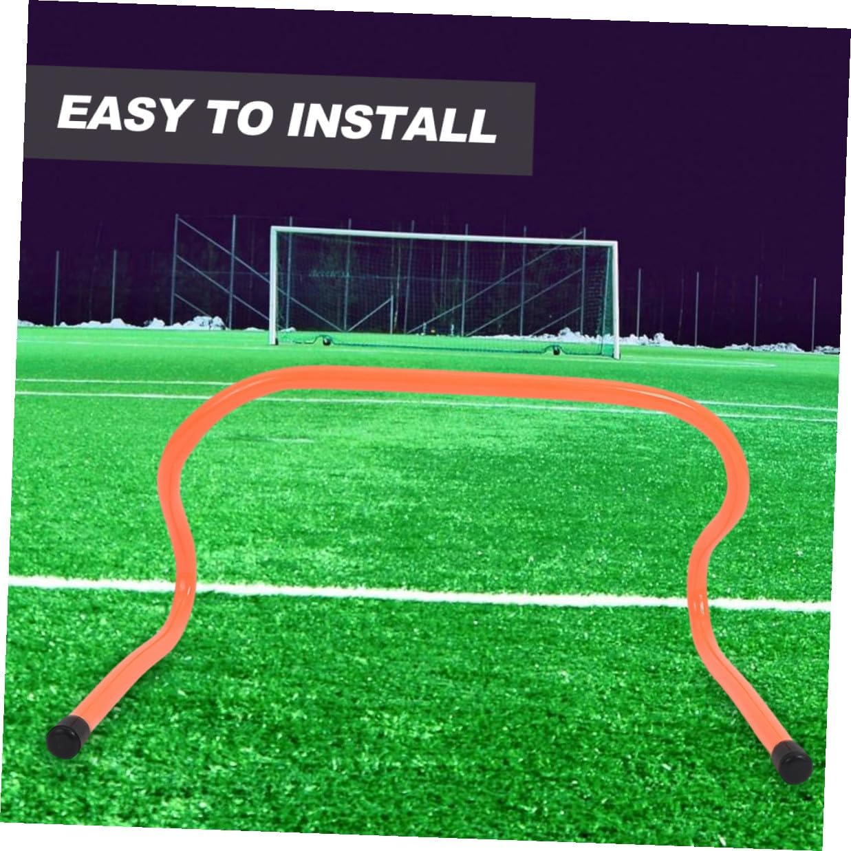 Mikinona 4pcs Agility Speed Training Hurdles Plastic 15cm High Football Soccer Sports Training Equipment for Youth Football Drills and Speed Agility Workouts