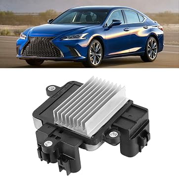 Engine Cooling Fan Control Module Unit ECU 89257-30060 Compatible with Camry RAV4 ES300H / GS350 / LS430 Replaces OE Number 89257-30070, 89257-30080, 591-69168, 499300-90