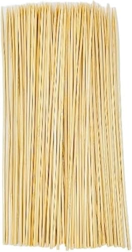 Eco-Friendly Wood Skewers – 100-Pack Natural Wooden Sticks for Grilling and Cooking