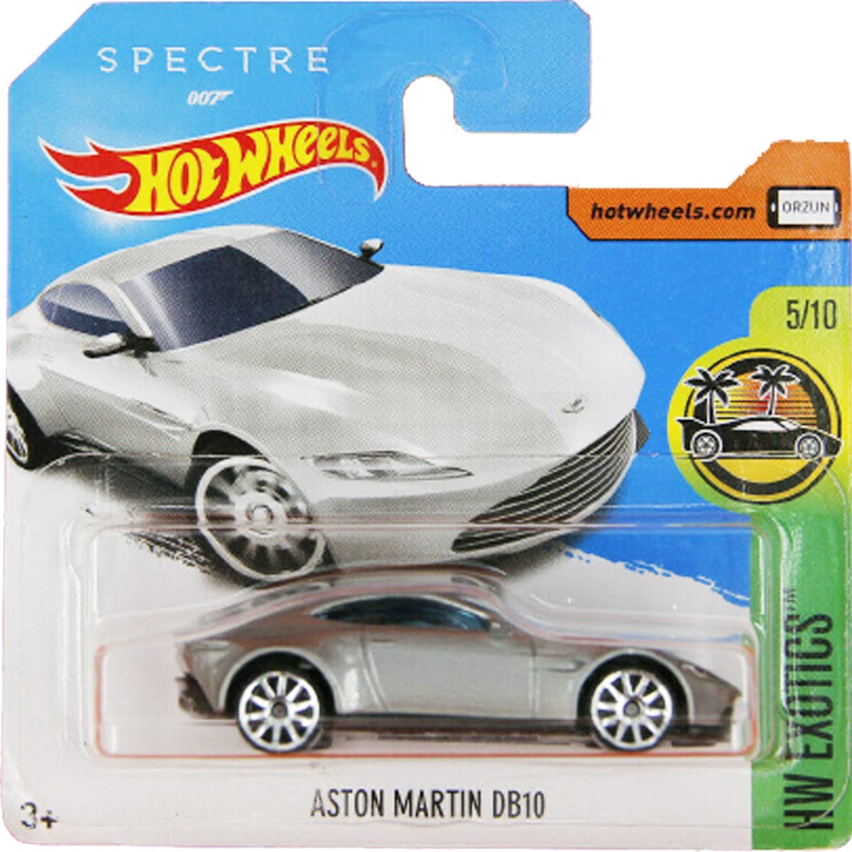 Hot Wheels Aston Martin DB10 Spectre 007 HW Exotics 5/10 2017 (96