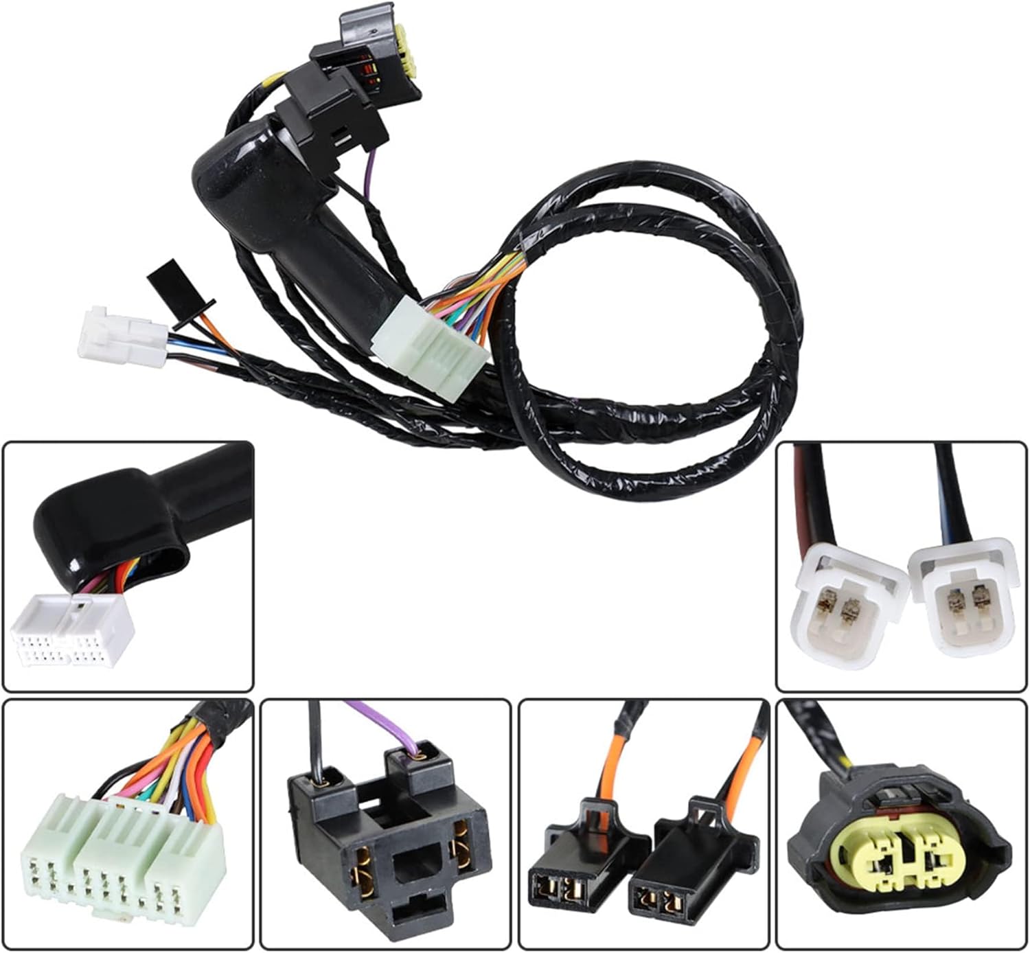 GXYWADY Headlight Speedo Gauges Wiring Harness Wire 36620-01H00 Replacement for Suzuki GSXR600 GSXR750 2006-2007
