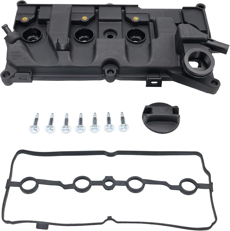 Tampa de válvulas do motor NOVAPARTS com junta para Nissan Juke 1.6L 2011–2017 – 1 conjunto