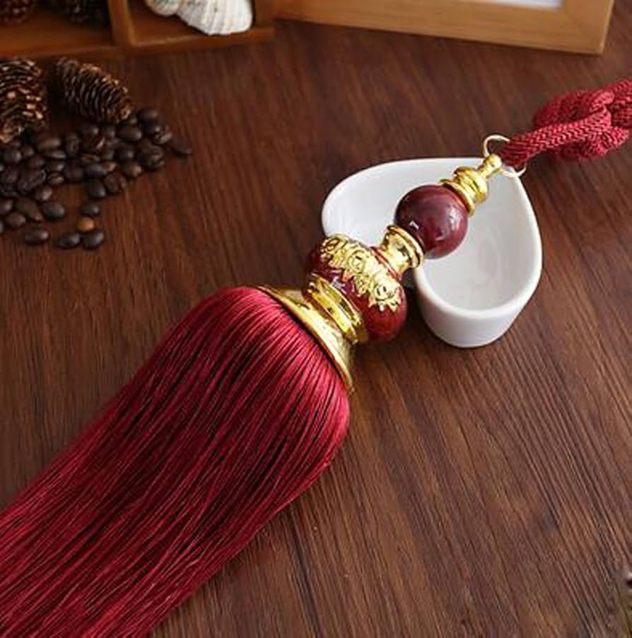 Amazon.co.jp: 薩牧徳高級カーテンタッセルクラシックタッセル装飾球体