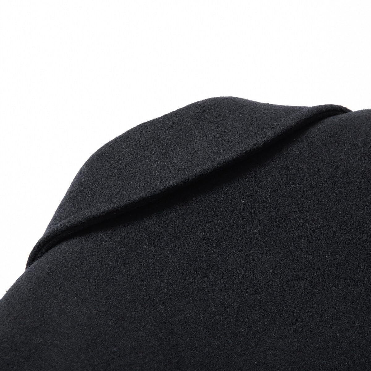 Allthemen Abrigo de hombre color sólido casual grueso cálido a prueba de viento otoño e invierno