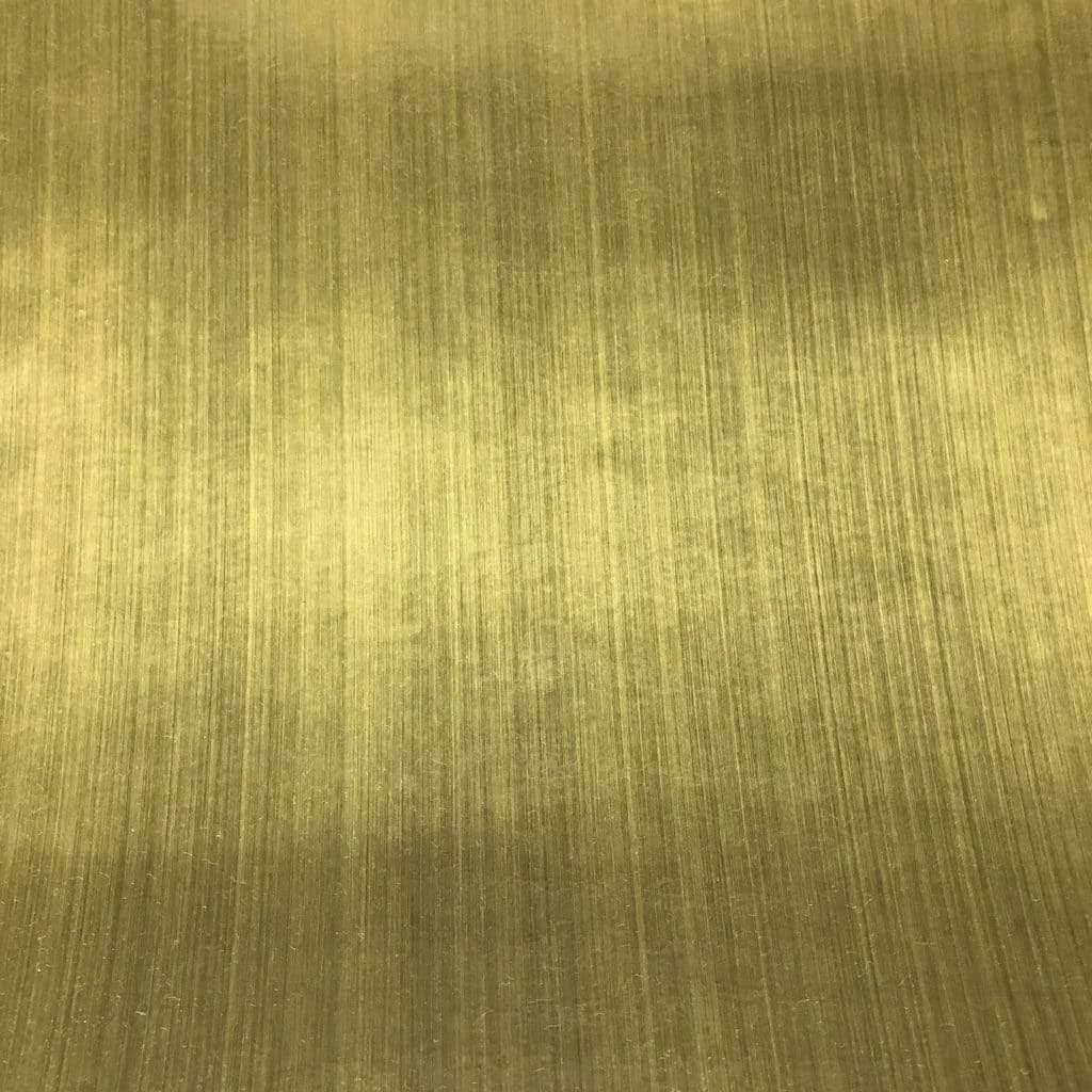 24" x 30 ft Roll of GOLD(CHROME Brushed) Adhesive-Backed Vinyl for Craft Cutters, Punches and Vinyl Sign Cutters