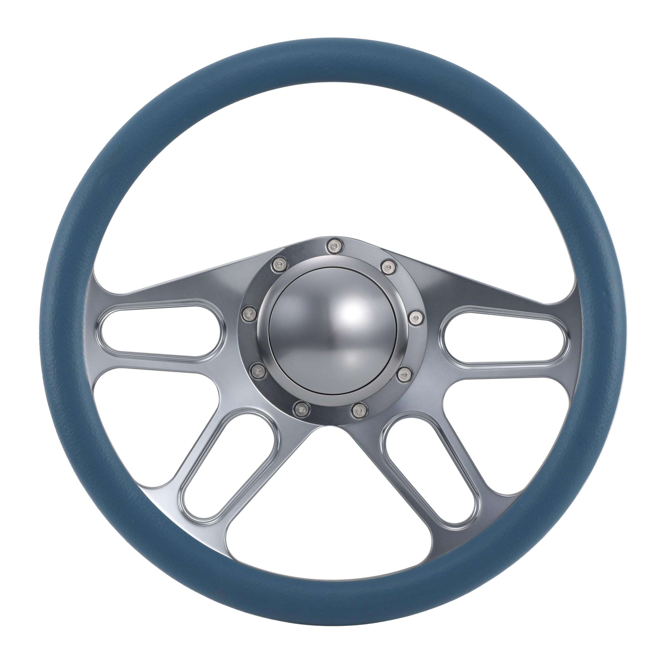 【ホーン付】フレイム ビレットステアリングハンドル ホーンボタン付セット メッキ Billet Specialties 正規品】ビレット ホーンボタン ステアリング