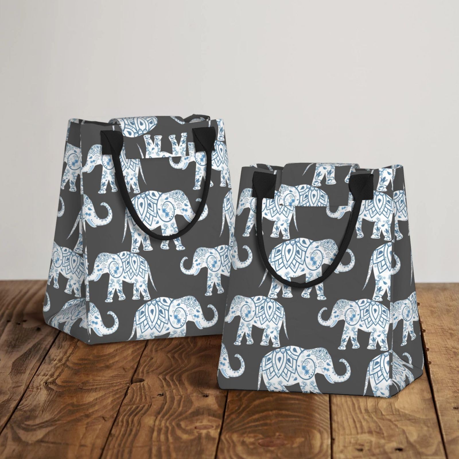 Borsa termica per il pranzo a forma di elefante, riutilizzabile, per adulti, ideale per lavoro, picnic e viaggi