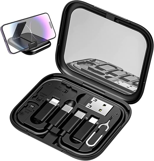 Multifunction Cable Card USB Adapter Box Kit with Mirror
