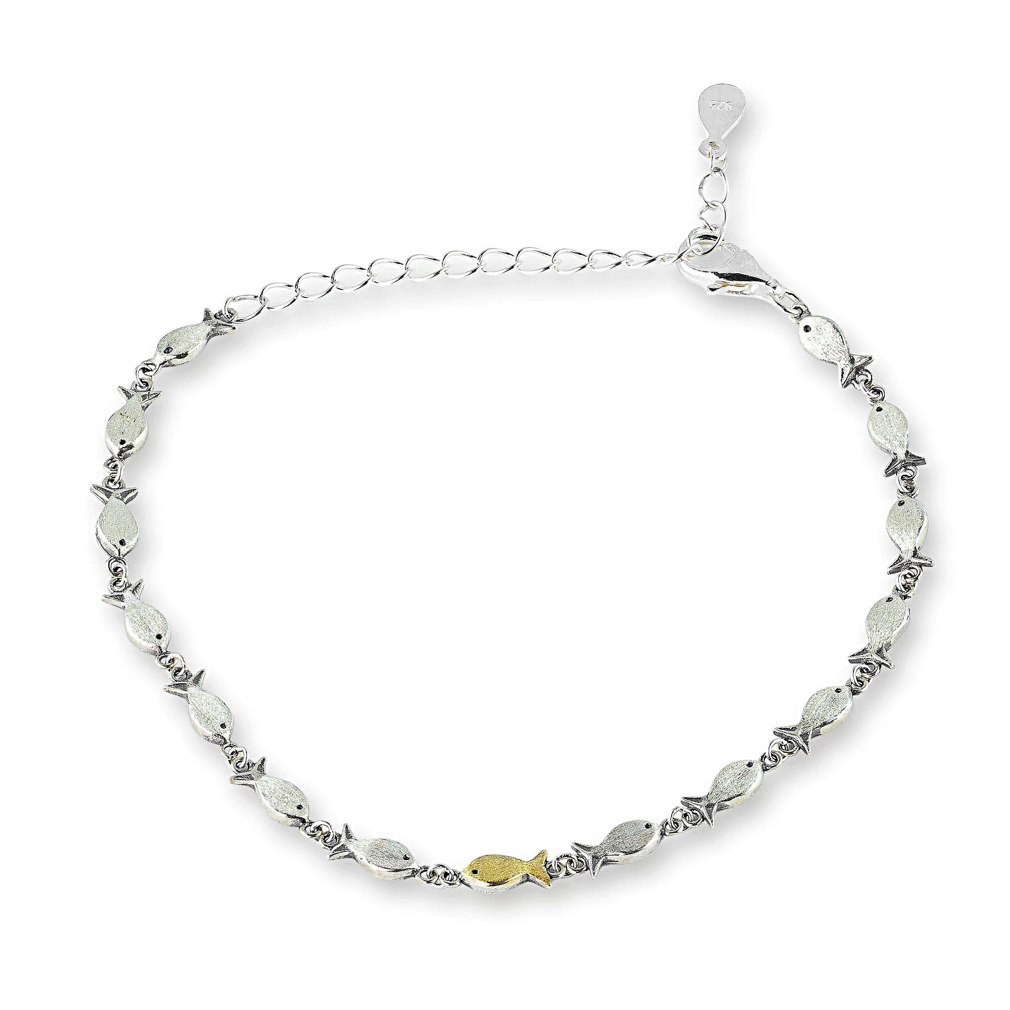 Generisch Silber Armband GEGEN DEN STROM