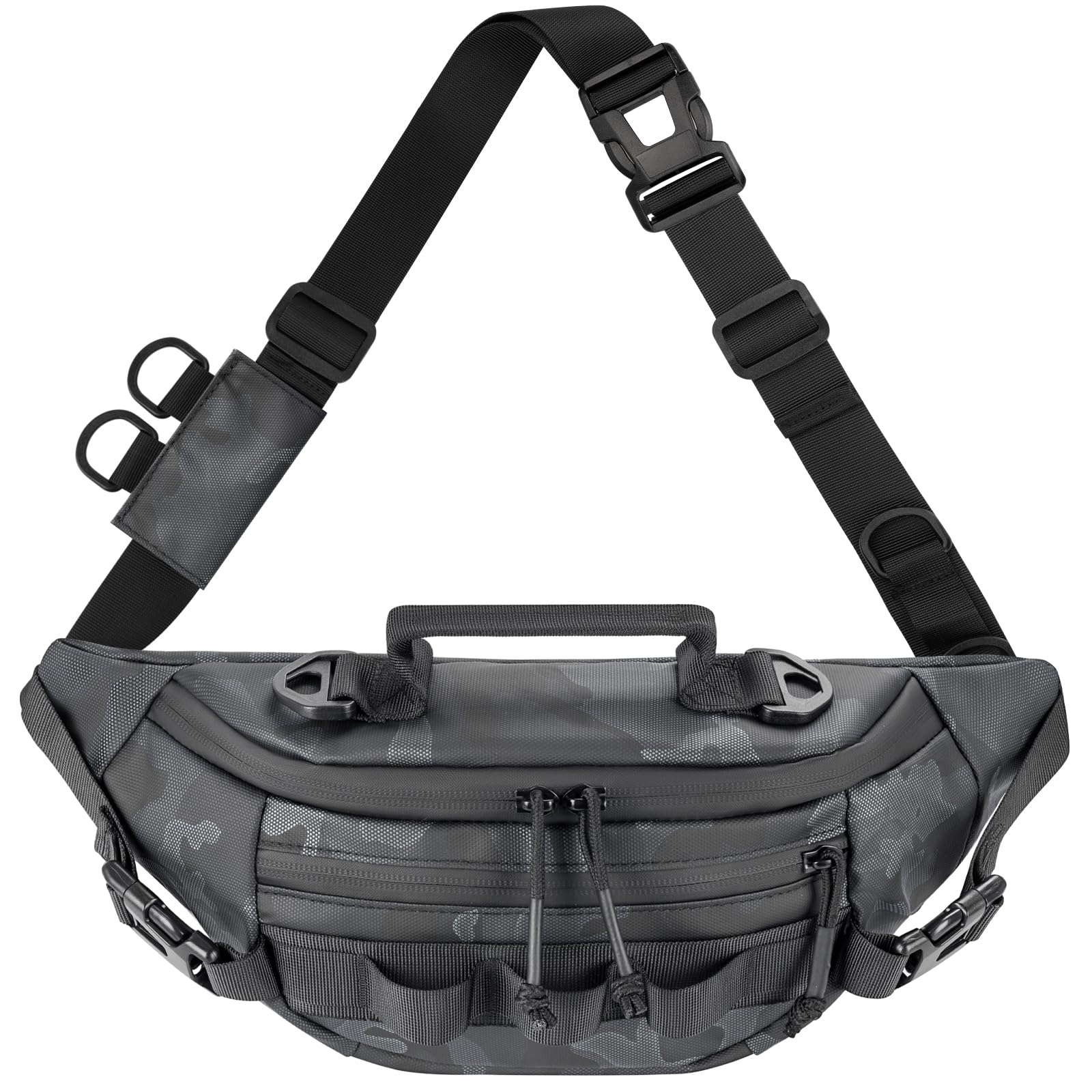 THKFISH Fishing Waist Pack, Fishing Tackle Bag Waterproof Fanny Pack for Women & Men Portable Sling Bag