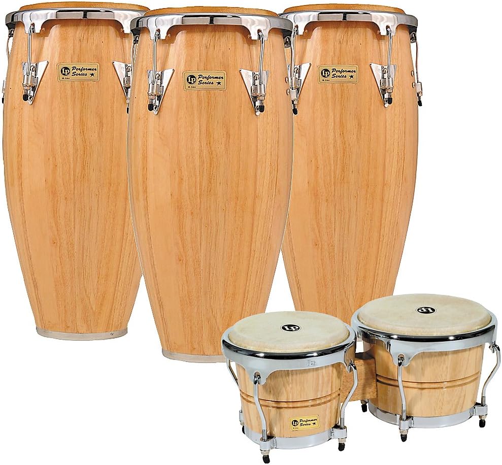 LP Performer Series Conga 3Piece Set with Free Bongos
