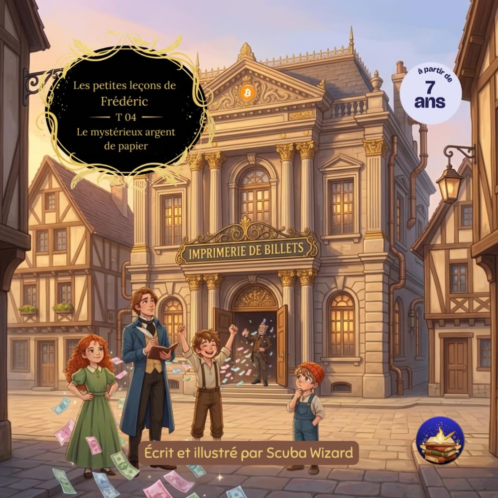 Les Petites Leçons de Frédéric - Tome 04 : Le mystérieux argent de papier: Un album illustré pour comprendre la valeur, la monnaie, l’inflation et l’illusion de l’argent facile dès 7 ans