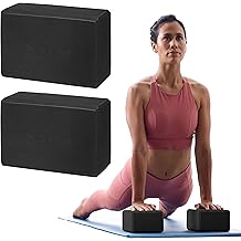 Gaiam Yoga Block - Supportive Latex-Free Eva Foam - Soft Non-Slip Surface with Beveled Edges for Yoga, Pilates, Meditation
