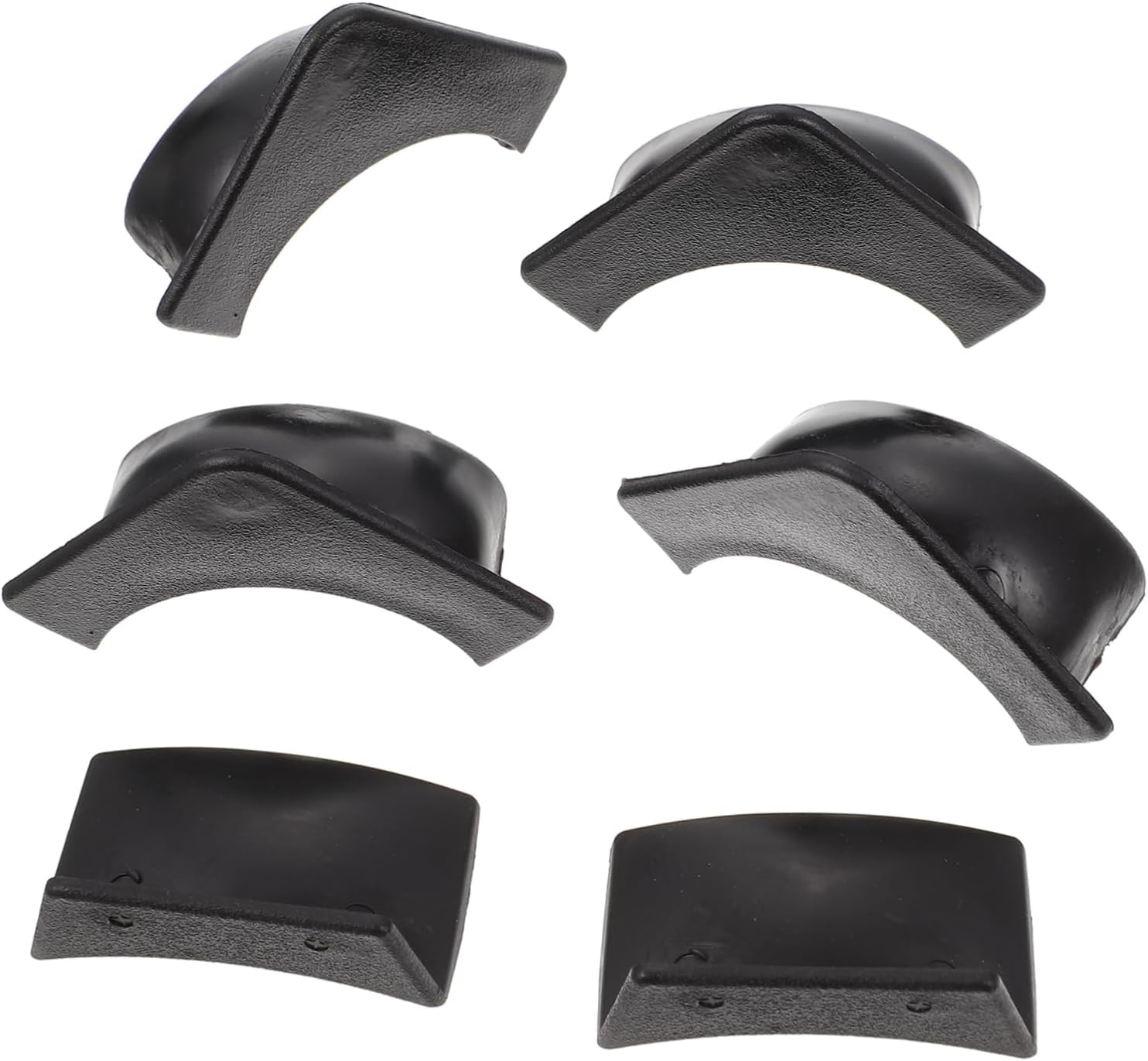 2Sets Pool Table Pocket Liners Replacement Billiard Table Corner Black Easy to Install Durable Pool Table Accessories for Middle and Tail Pockets
