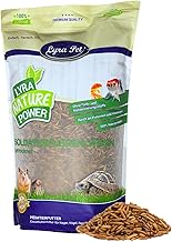 Lyra Pet® 5 kg Dried Soldier Fly Larvae | Black Soldier Fly | Hermetia Illucens | Like Meal Worms | Rich in Calcium & Protein | for Birds, Fish, Rodents & Reptiles
