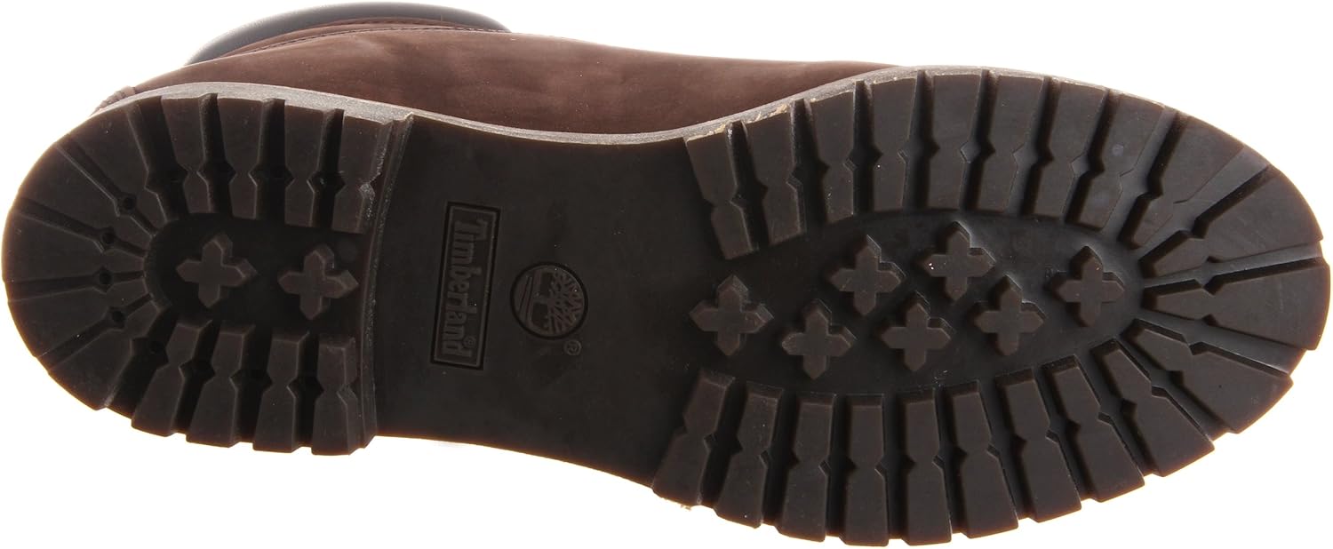 Timberland Men's 6 inch Premium Waterproof Boot, Dark Chocolate, 9
